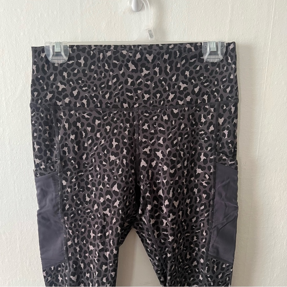 Fabletics Cropped Animal Print Leggings